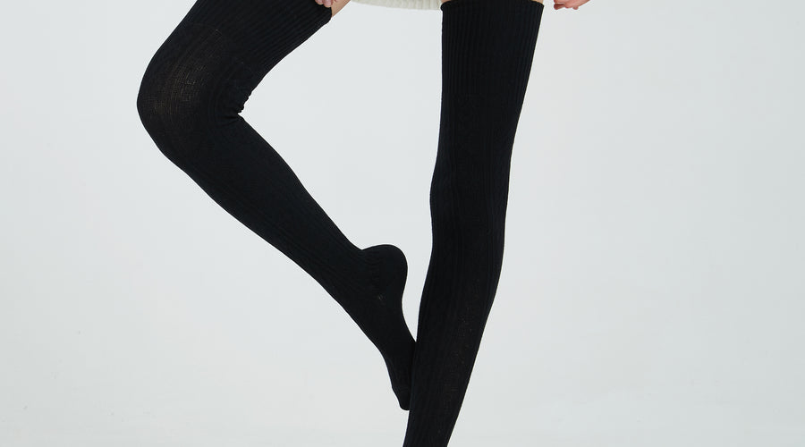 When the thigh high socks changed to fashionable
