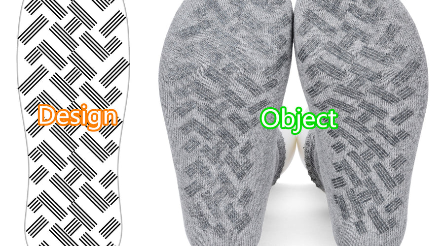Could non-slip socks maintain the same grip on watery ground?