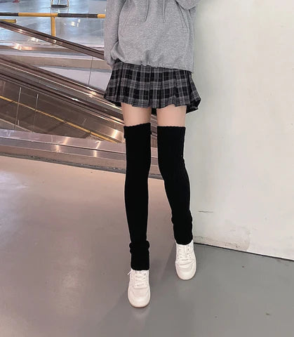 What are the special benefits of extra long leg warmers?