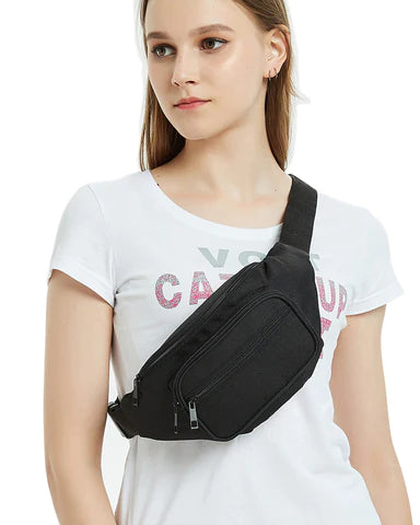 These zippers are designed to provide perfect security for the Fanny Pack.
