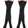 Kayhoma Extra Long Cotton Thigh High Socks Over the Knee High Boot Stockings