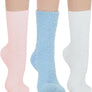 Kayhoma Extra Soft Fuzzy Socks Non Off Lint Crew Socks