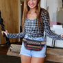 Kayhoma Boho Fanny Pack Festival Bum Bags Travel Hiking Hip Bum Waist Bag