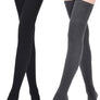 Kayhoma Extra Long Cotton Thigh High Socks Over the Knee High Boot Stockings