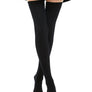 Kayhoma Extra Long Cotton Stripe Thigh High Socks Over the Knee High Socks