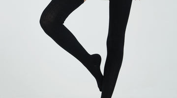 Extra long thigh high socks are not just for tall girls!