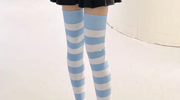 These Thigh High Socks Don't Need a Garter