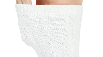 How to prevent the leg warmers slip down to the ankles?