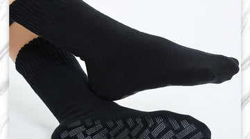 Why yoga socks can't replace hospital socks?