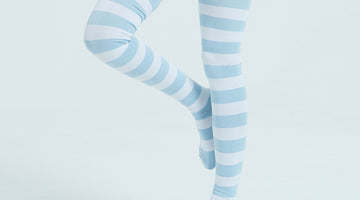 These thigh high socks are so much longer than your average thigh high socks, which usually reach only just above the knee!