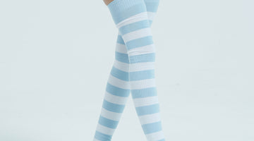 Why are Thigh High Socks Woven with Long Staple Cotton the Highest Quality？