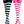 Kayhoma Extra Long Cotton Stripe Thigh High Socks Over the Knee High Stockings